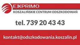 KOSZALIŃSKIE CENTRUM ODSZKODOWAŃ EXPRIMO SP. Z O. O. KOSZALIŃSKIE CENTRUM ODSZKODOWAŃ EXPRIMO SP. Z O. O.