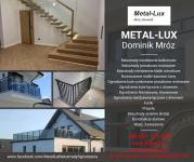 METAL-LUX DOMINIK MRÓZ - BALUSTRADY NIERDZEWNE, OGRODZENIA KUTE, NIERDZEWNE, KONSTRUKCJE STALOWE ŚWIĘTOKRZYSKIE METAL-LUX DOMINIK MRÓZ - BALUSTRADY NIERDZEWNE, OGRODZENIA KUTE, NIERDZEWNE, KONSTRUKCJE STALOWE ŚWIĘTOKRZYSKIE
