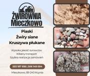 ŻWIROWNIA MIECZKOWO, SPRZEDAŻ ŻWIRU, PIASKU, KRUSZYW Z TRANSPORTEM ŻWIROWNIA MIECZKOWO, SPRZEDAŻ ŻWIRU, PIASKU, KRUSZYW Z TRANSPORTEM